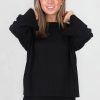 Klaer Moss | Odanna Rachelle Pullover Black