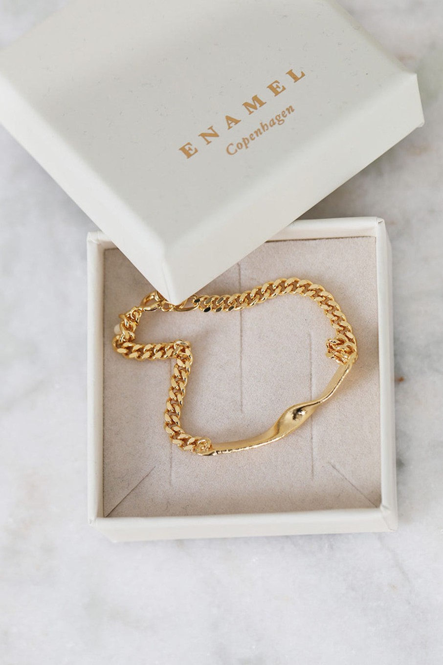 Tilbehor Enamel Copenhagen | Nadia Bracelet Gold