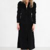 Klaer ByTiMo | Corduroy V-Neck Dress Black