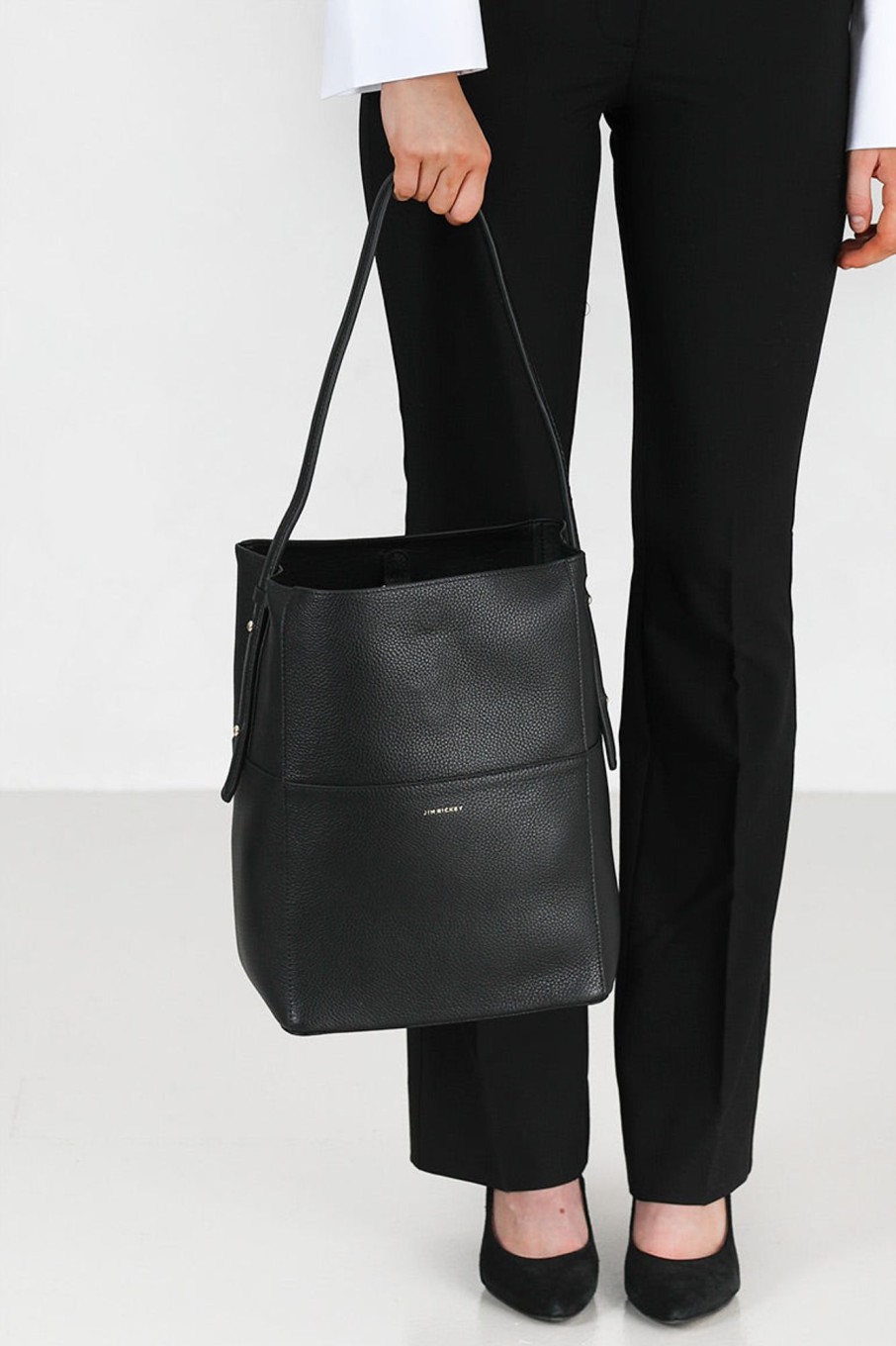 Tilbehor Jim RicNew | Zoe Leather Bag Black