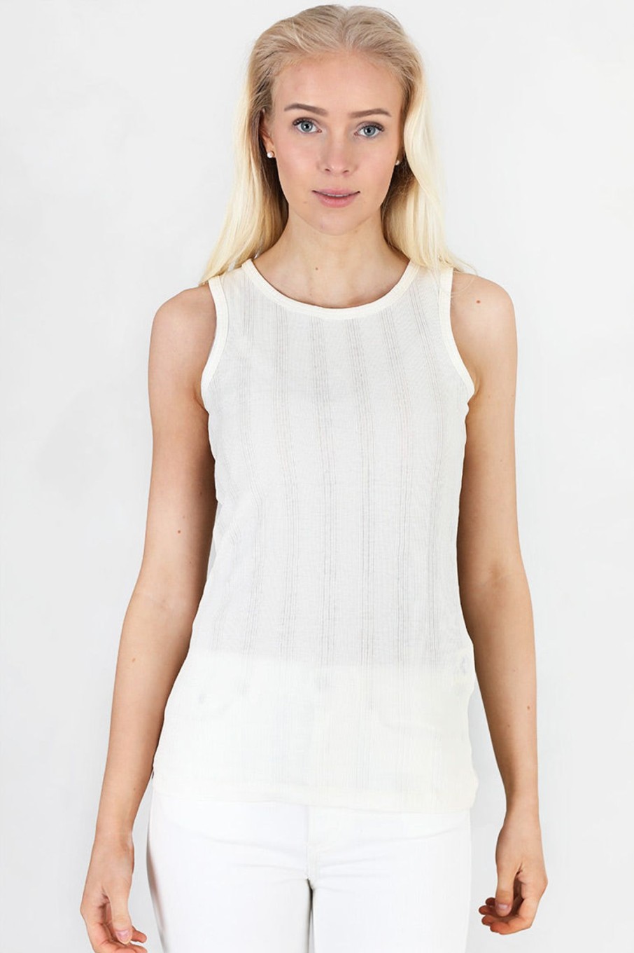 Klaer Gai + Lisva | Alberte Cotton Top Offwhite