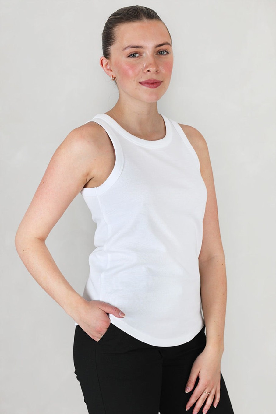 Klaer Ella u0026 il | Lea Singlet White