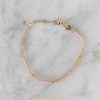 Tilbehor Anni Lu | Clemence Bracelet Pink Sand