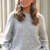 Klaer Arnie Says | Magalie Sweater Lt Grey Melange