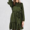 Klaer Missmaya | River Dress India Green