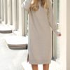 Klaer Moss | Odanna Rachelle Dress Trench Coat Mlg