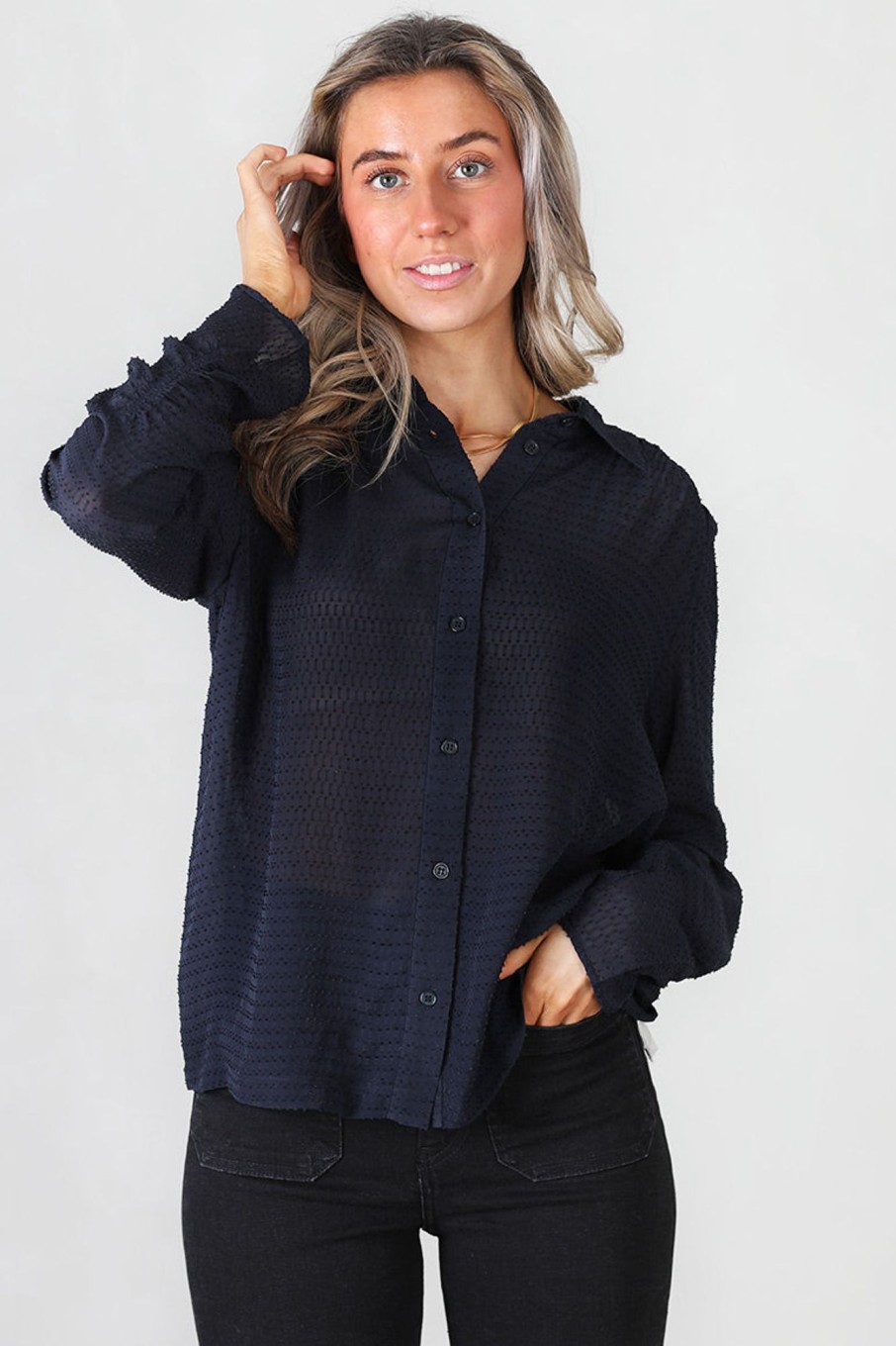 Klaer Munthe | Lutjuma Blouse Navy