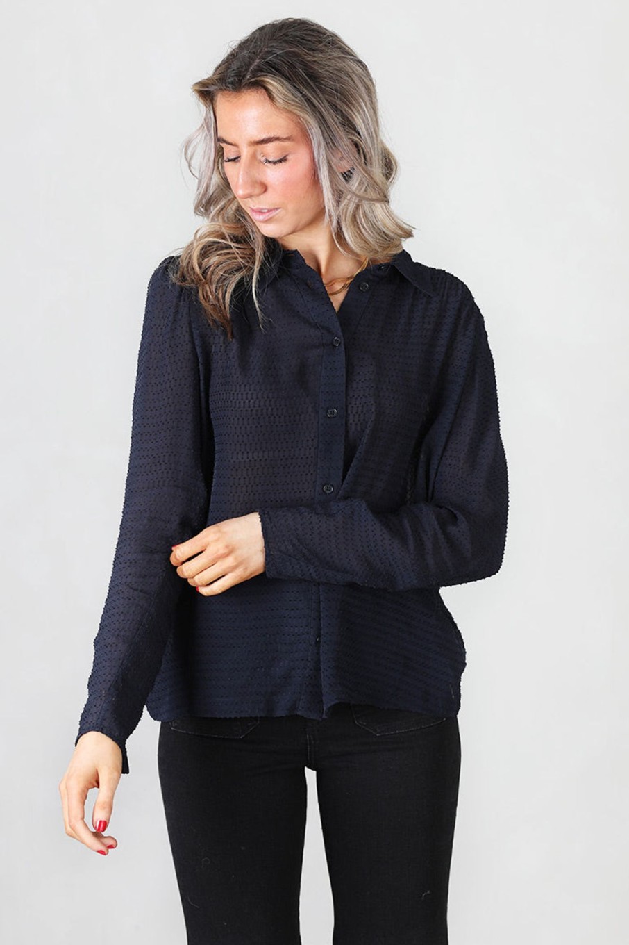 Klaer Munthe | Lutjuma Blouse Navy