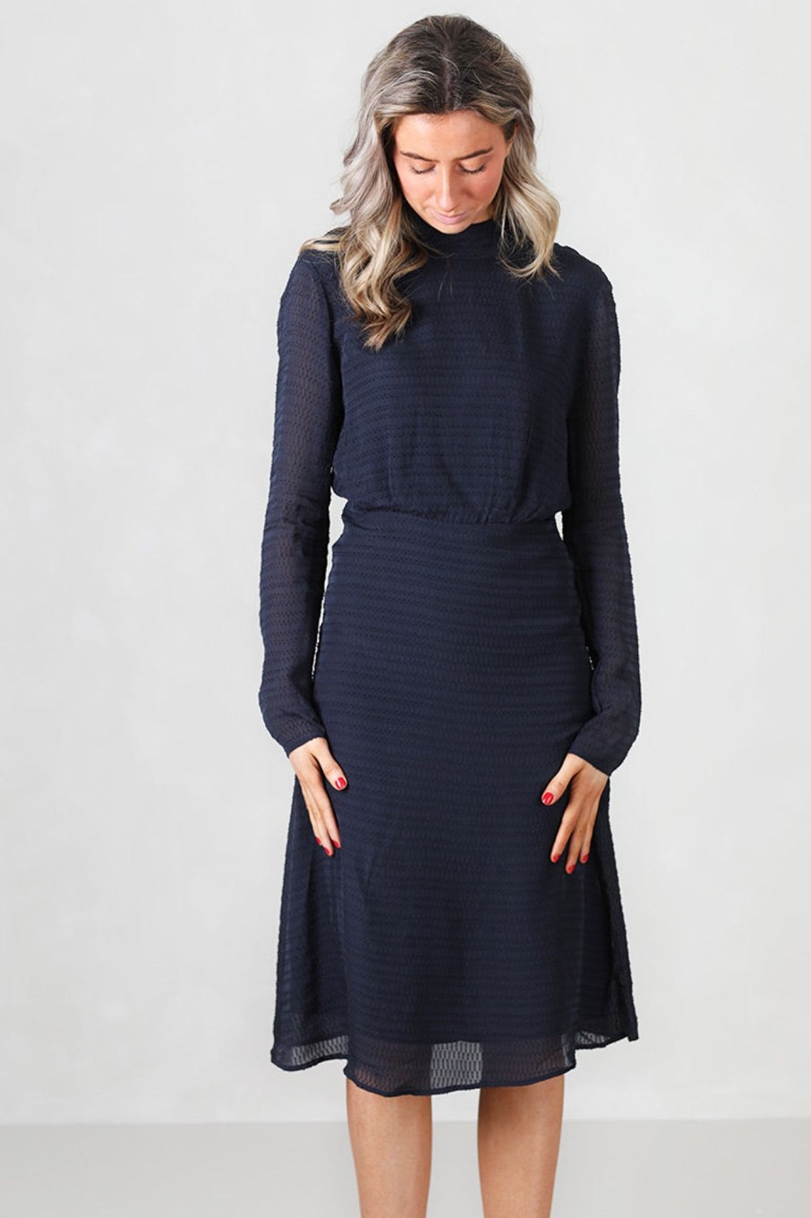 Klaer Munthe | Lainie Dress Navy