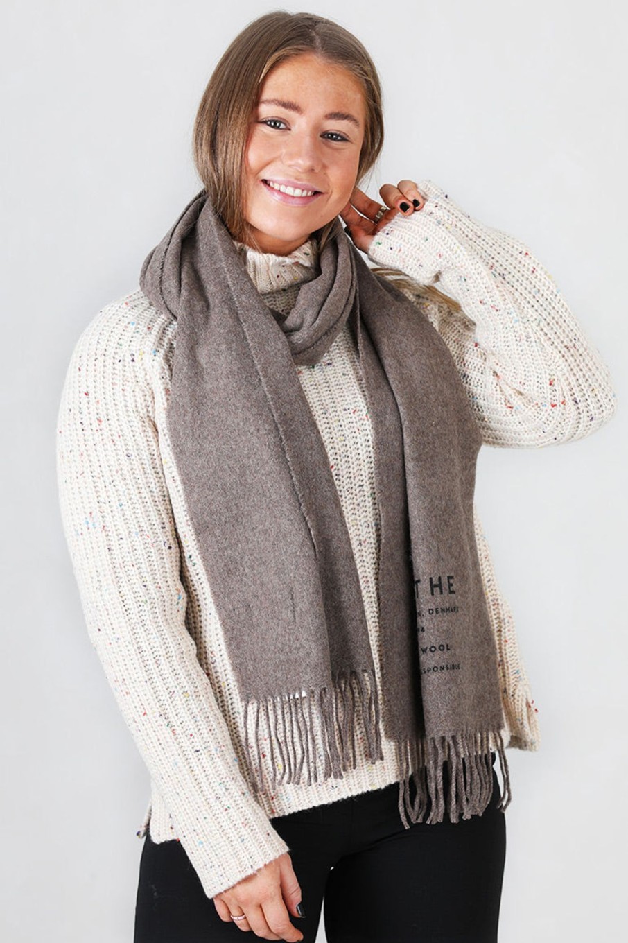 Tilbehor Munthe | Eluna Scarf Beige