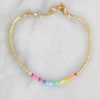 Tilbehor Anni Lu | Golden Rainbow Bracelet Gold