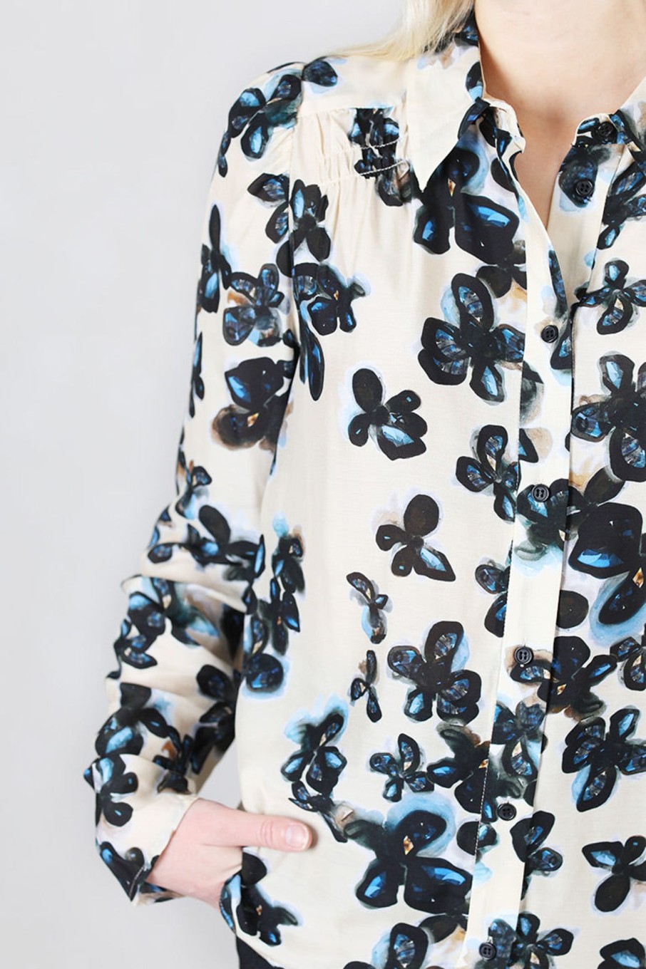 Klaer Munthe | Liella Blouse Blue