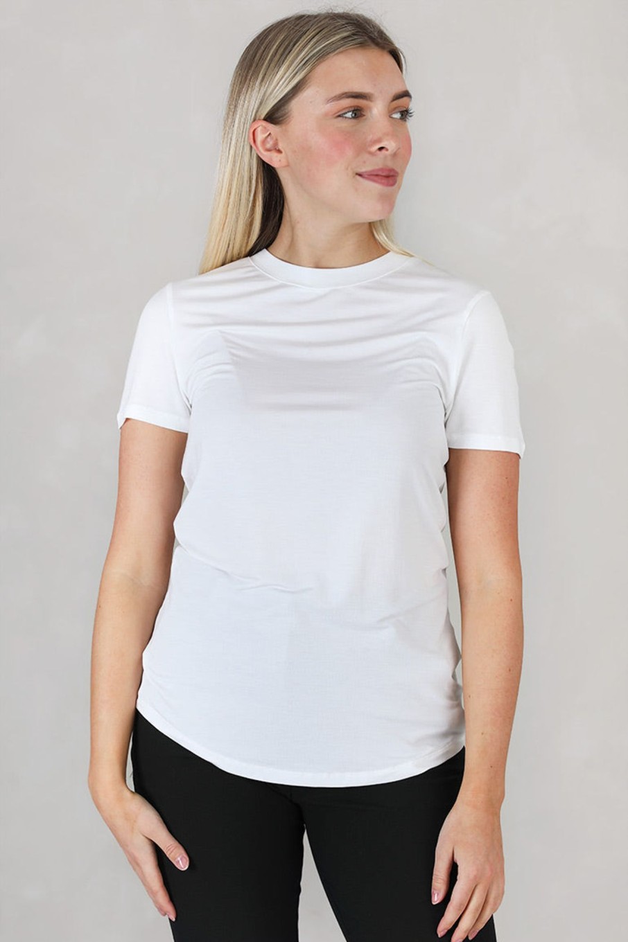 Klaer Ella u0026 il | Jane Modal Tee White