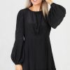 Klaer ByTiMo | Satin Mini Dress Black