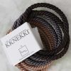 Tilbehor Bondep | Kknekki Hair Tie Slim Bundle 12 Nougat, Cedar, Brown