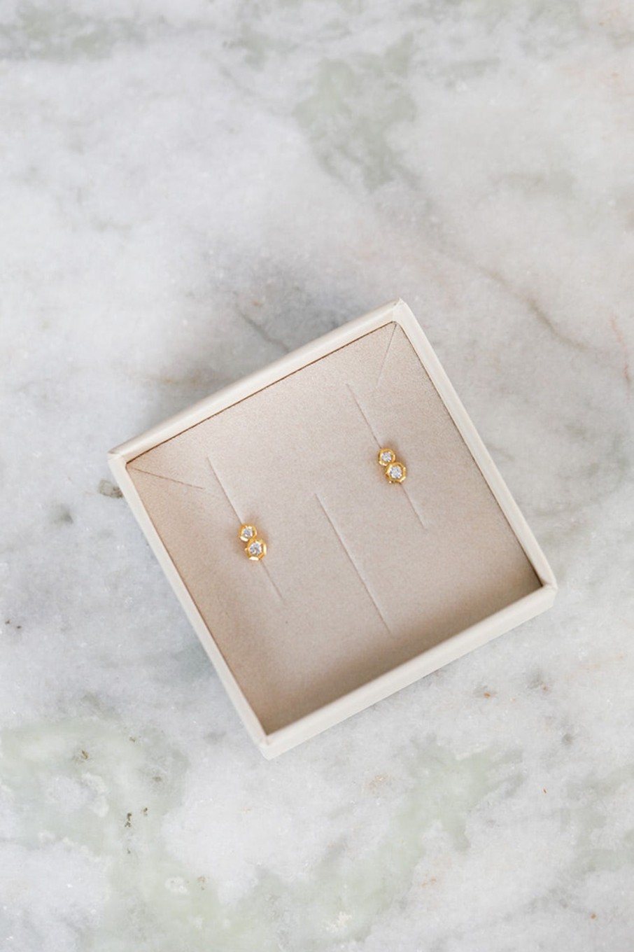 Tilbehor Enamel Copenhagen | Ivy Stud Gold