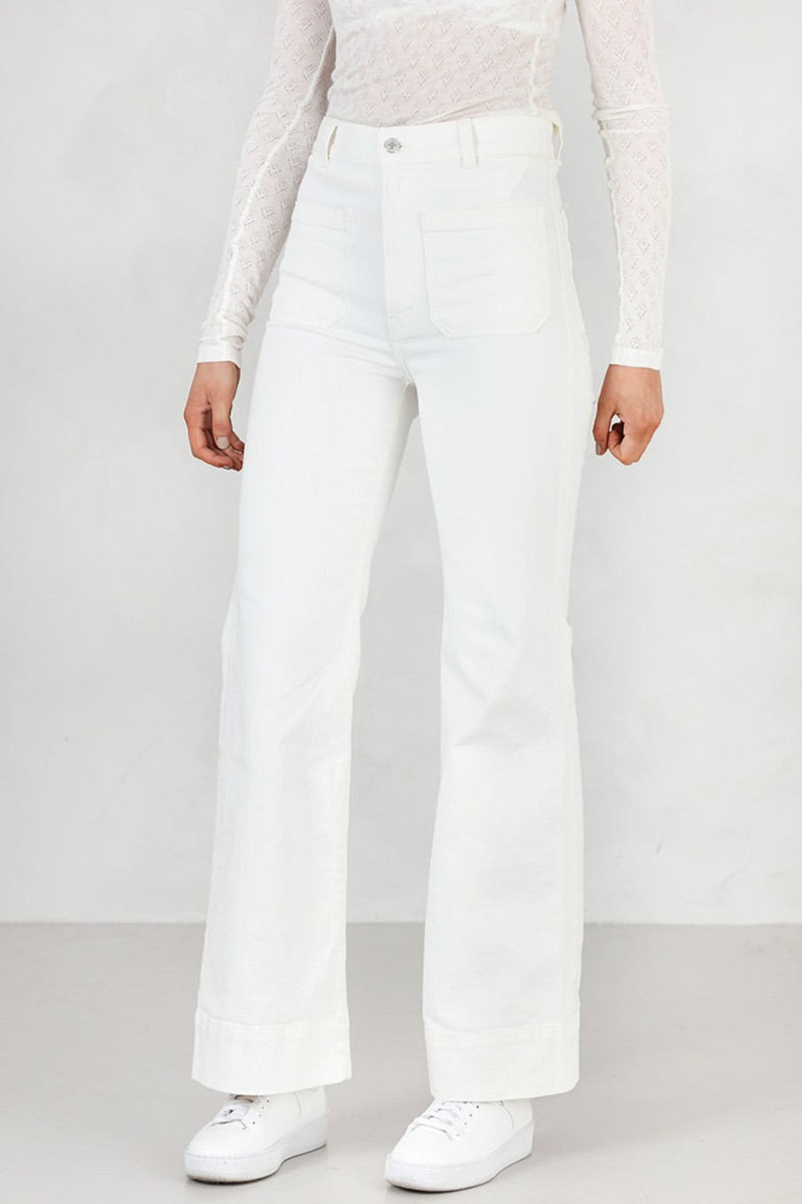 Klaer Jeanerica | St Monica Jeans Natural White