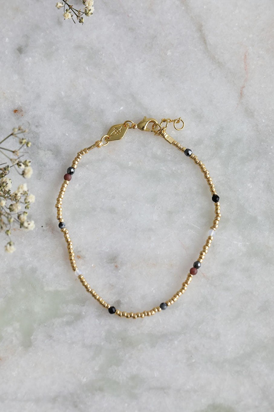 Tilbehor Anni Lu | Willow Bracelet Pale Gold