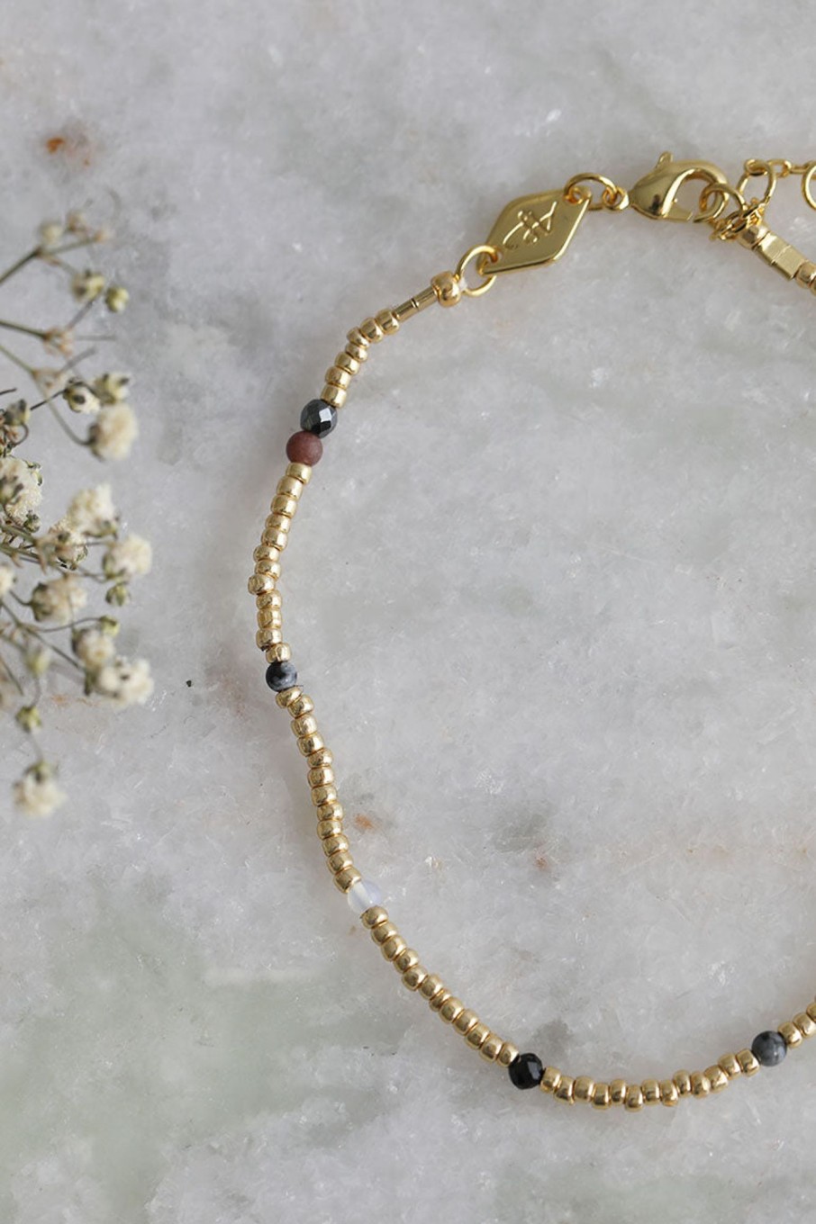 Tilbehor Anni Lu | Willow Bracelet Pale Gold