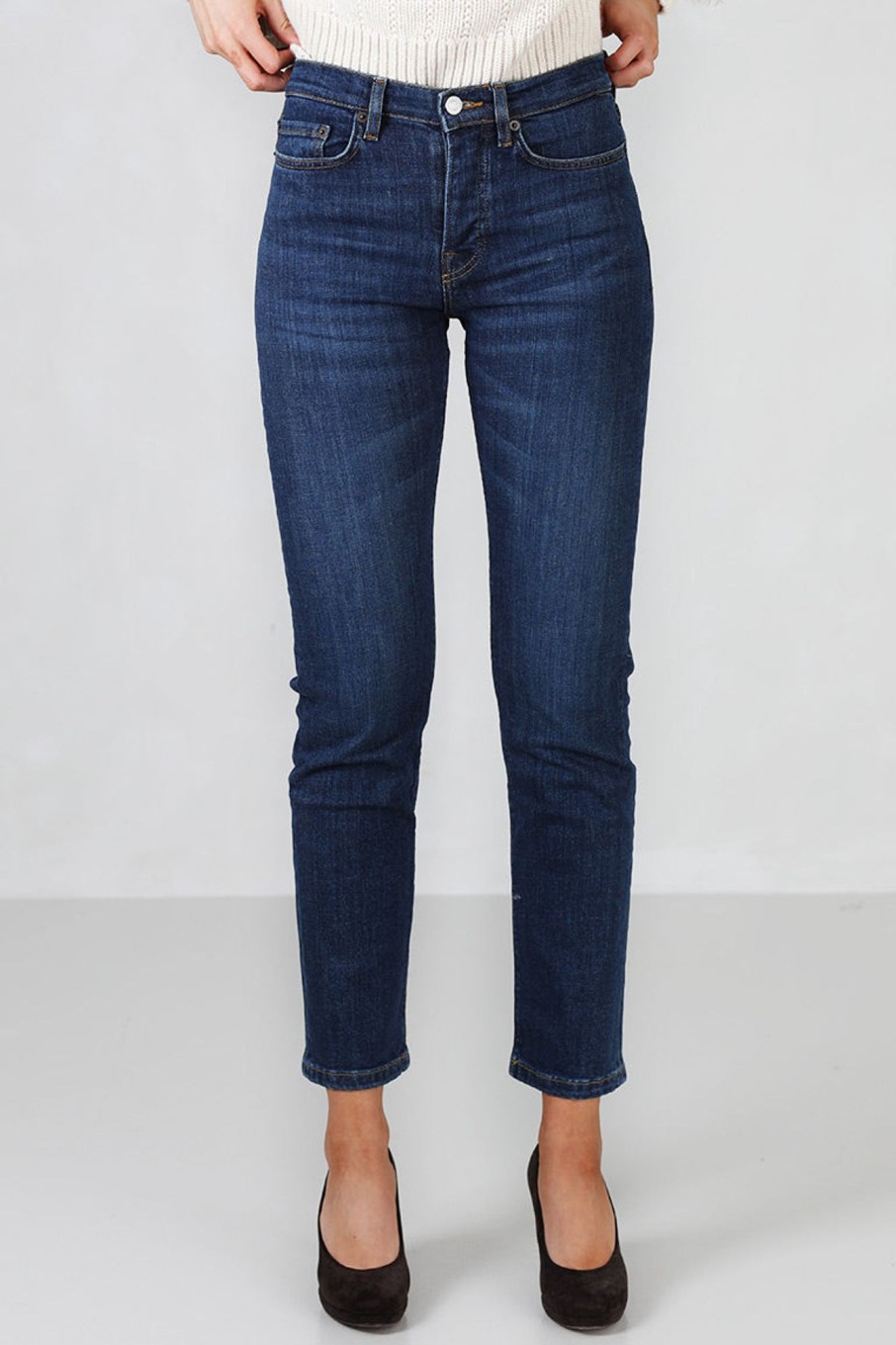 Klaer Jeanerica | Classic Ankel Jeans Dark Vintage 08