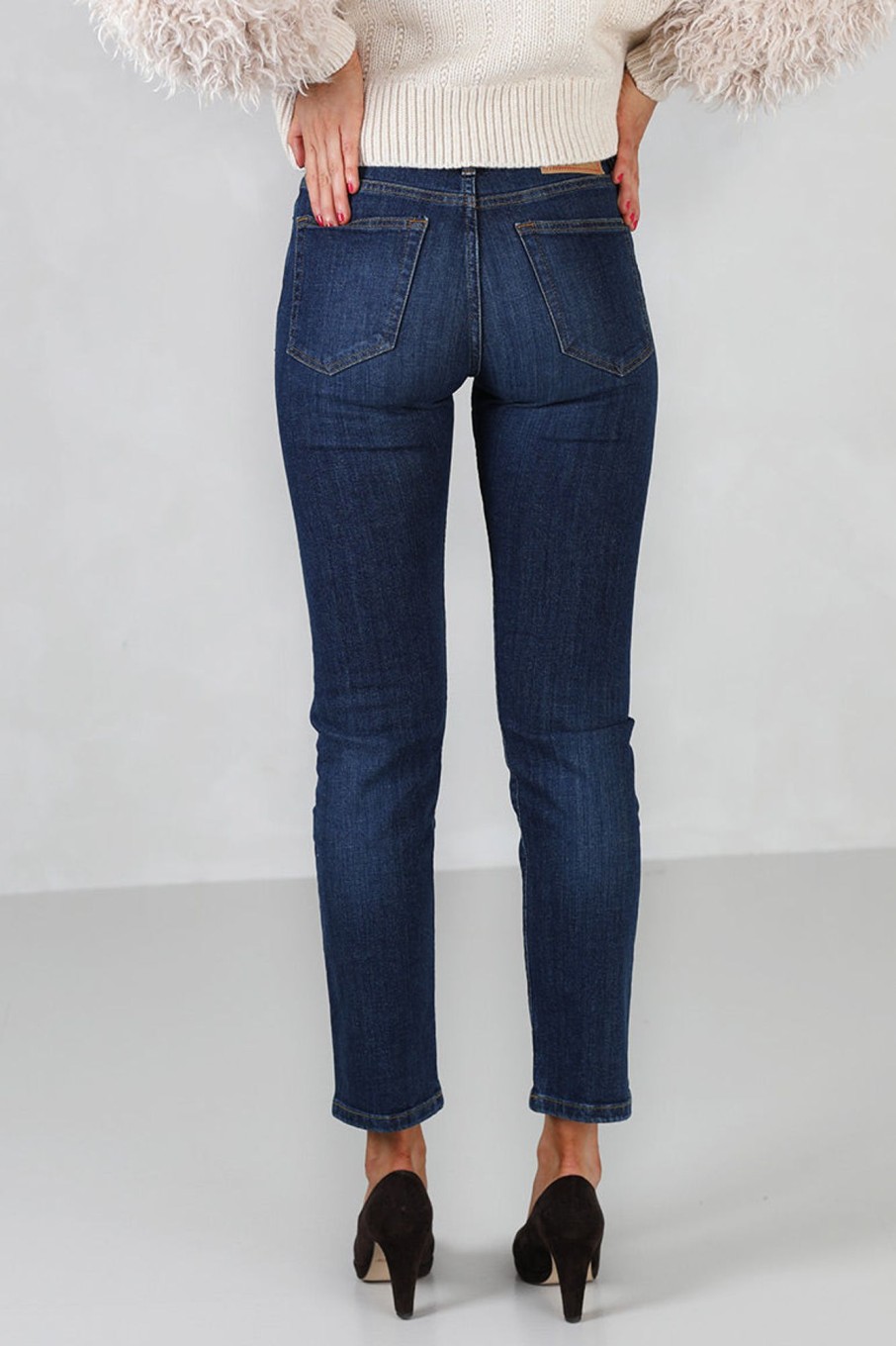 Klaer Jeanerica | Classic Ankel Jeans Dark Vintage 08