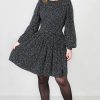 Klaer Norr | Sabby Dress Black Print