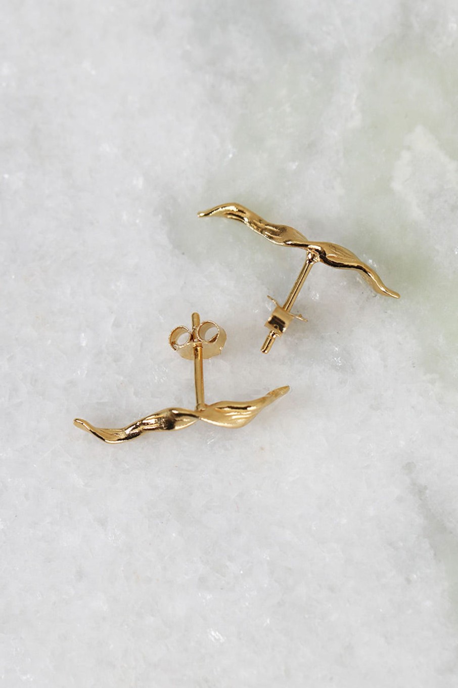 Tilbehor Enamel Copenhagen | Juno Studs Gold