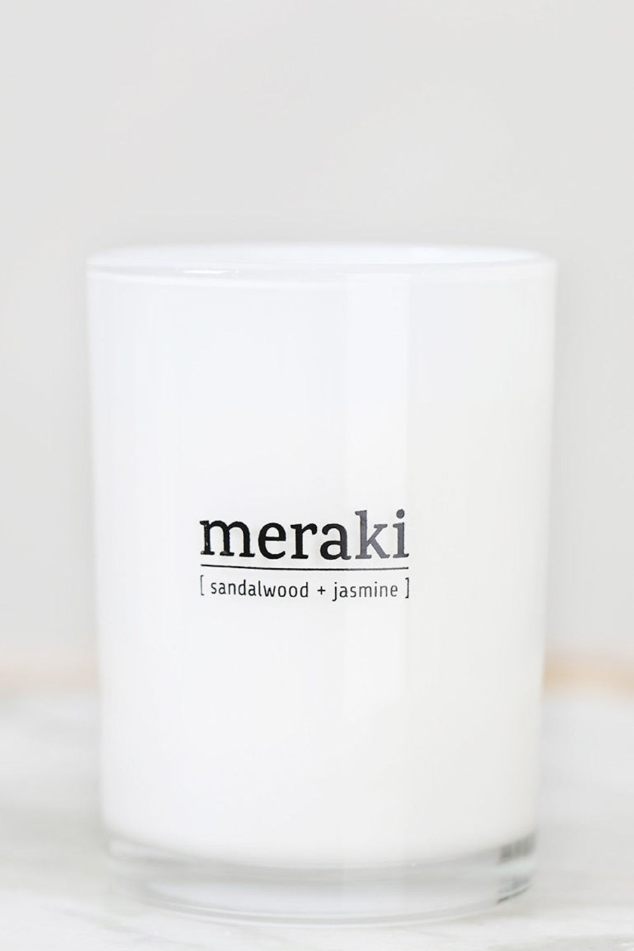 Tilbehor Meraki | Scented Candle Sandalwood U0026 Jasmine