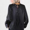 Klaer Norr | Gili Drape Top Black