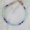 Tilbehor Anni Lu | Tie Dye Bracelet Pacific Blue