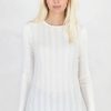 Klaer Gai + Lisva | Thyra L/S Cotton Top Offwhite