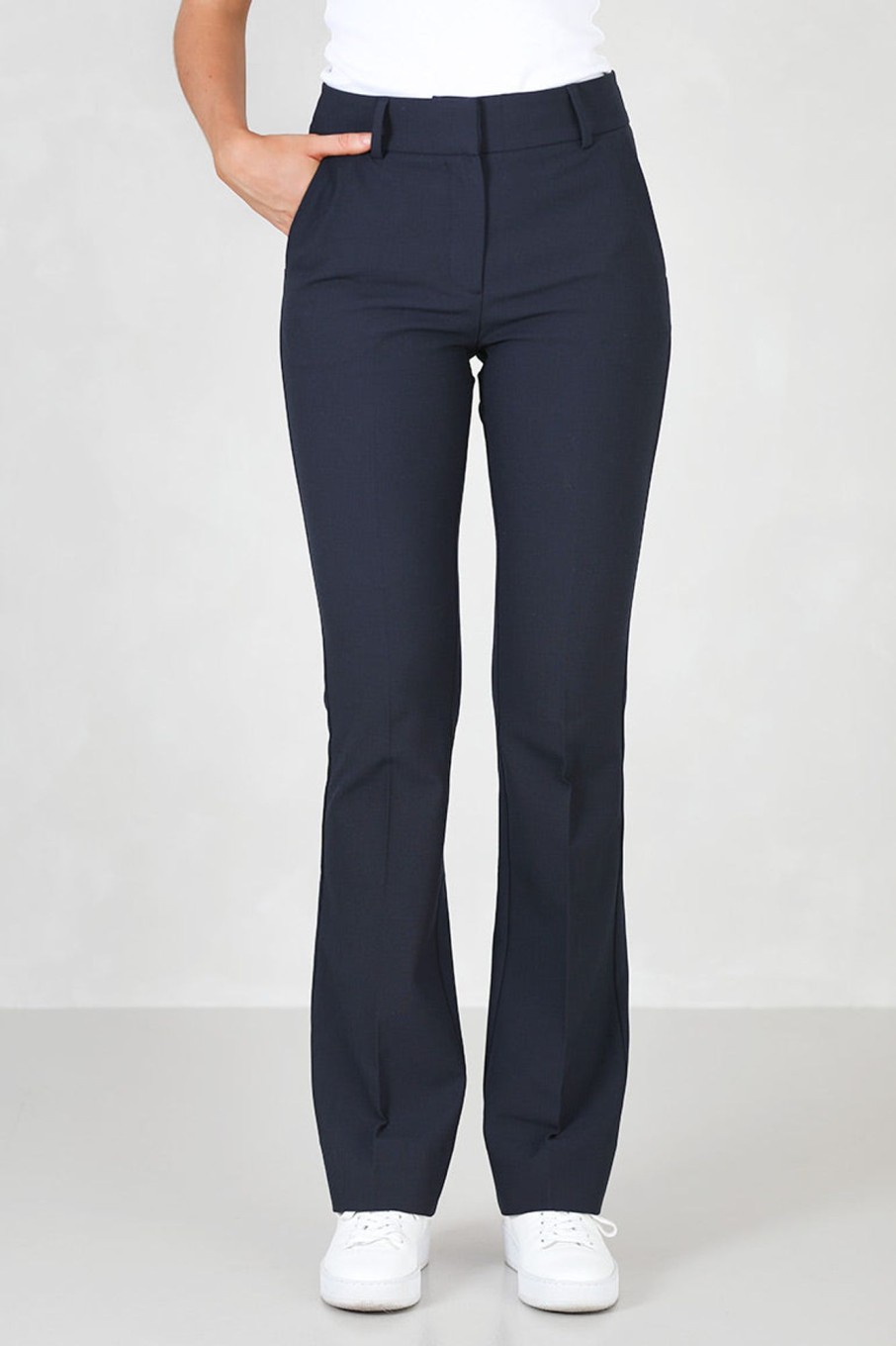 Klaer Five Units | Clarafv Long Pants Navy Glow