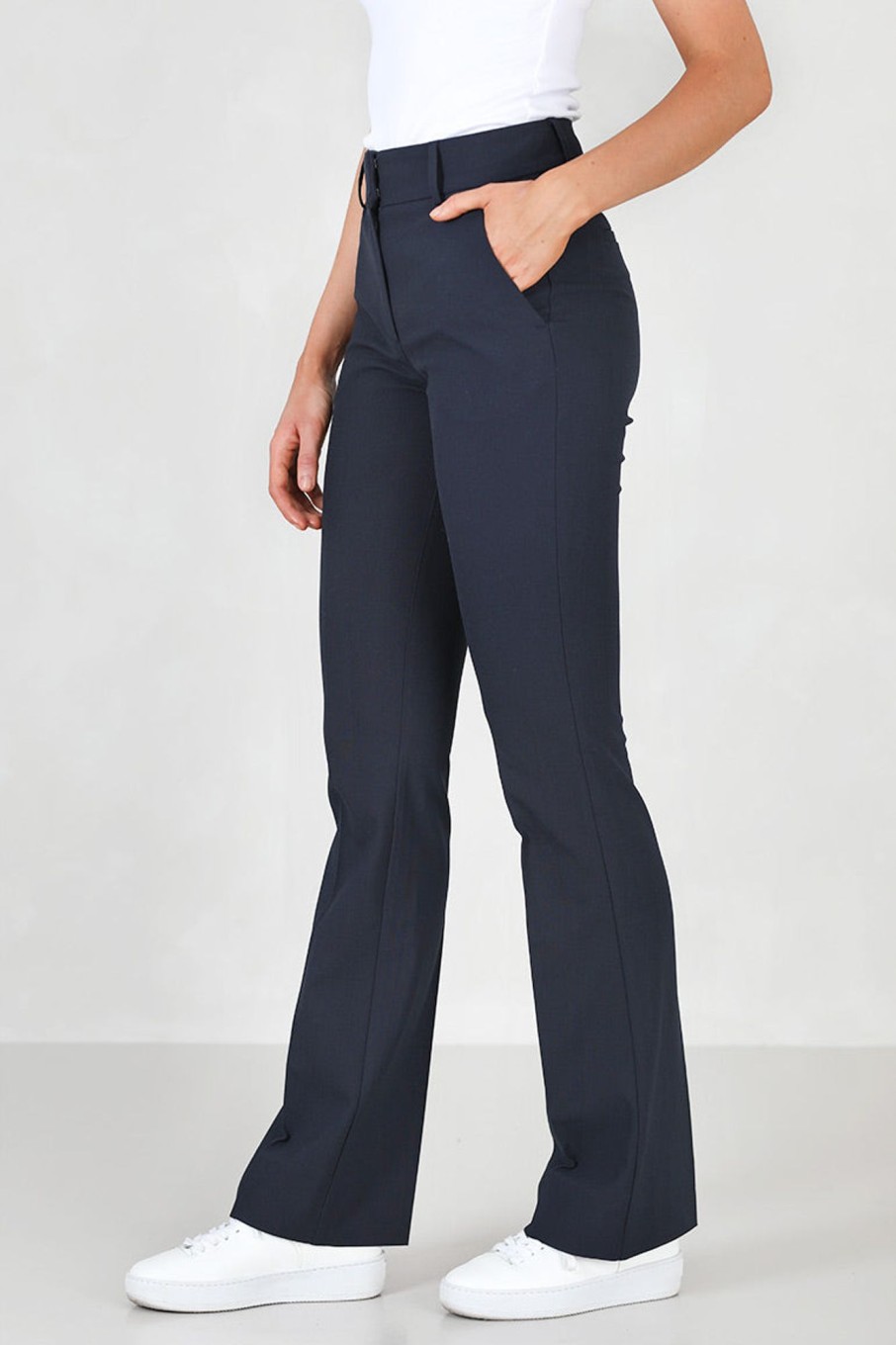 Klaer Five Units | Clarafv Long Pants Navy Glow