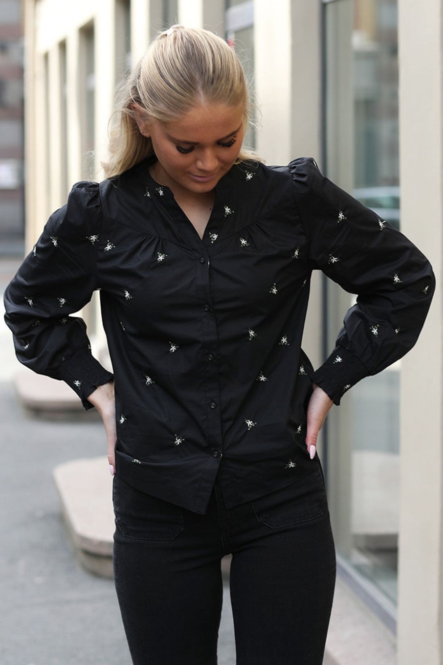 Klaer Norr | Miluna Shirt Black Comb