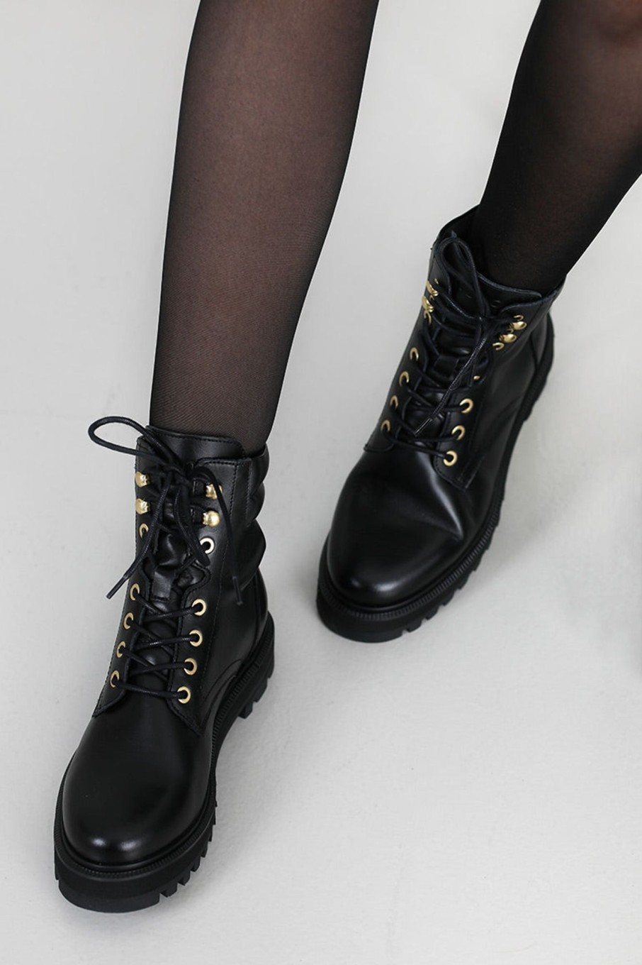 Tilbehor Mono | Combat Boots Black