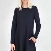 Klaer Ella u0026 il | Cecilie Merino Dress Navy