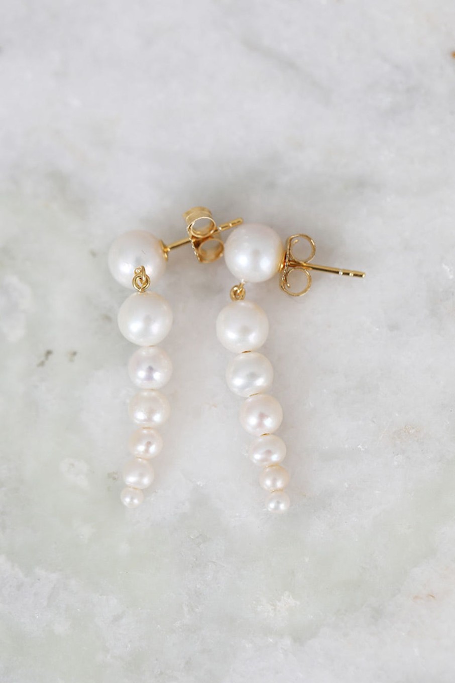 Tilbehor Enamel Copenhagen | Carmen Earring Pearls