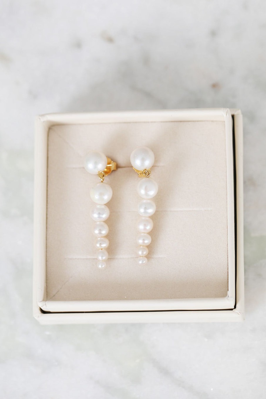 Tilbehor Enamel Copenhagen | Carmen Earring Pearls