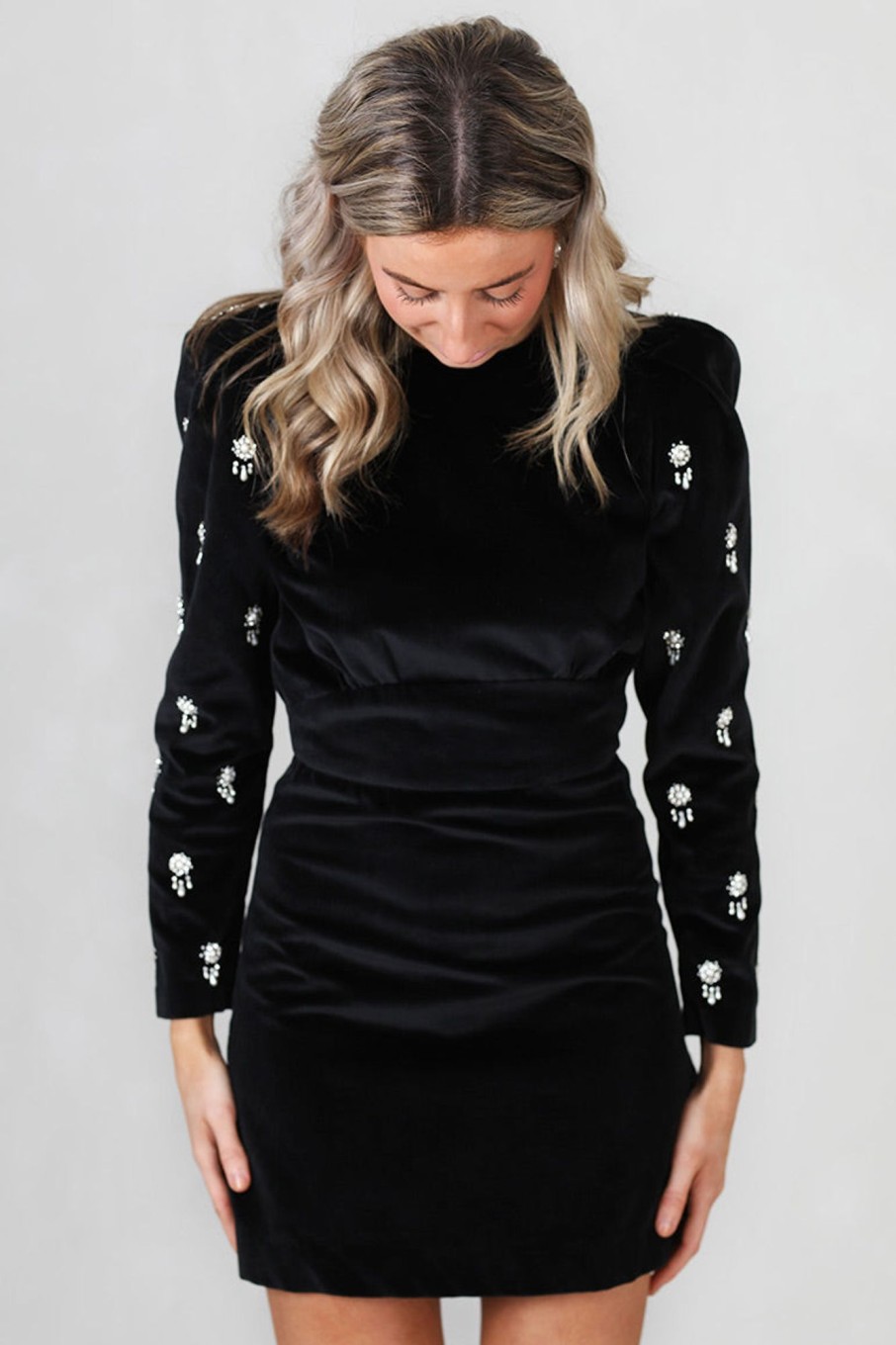 Klaer Pia Tjelta | Edith Black Embellished Dress