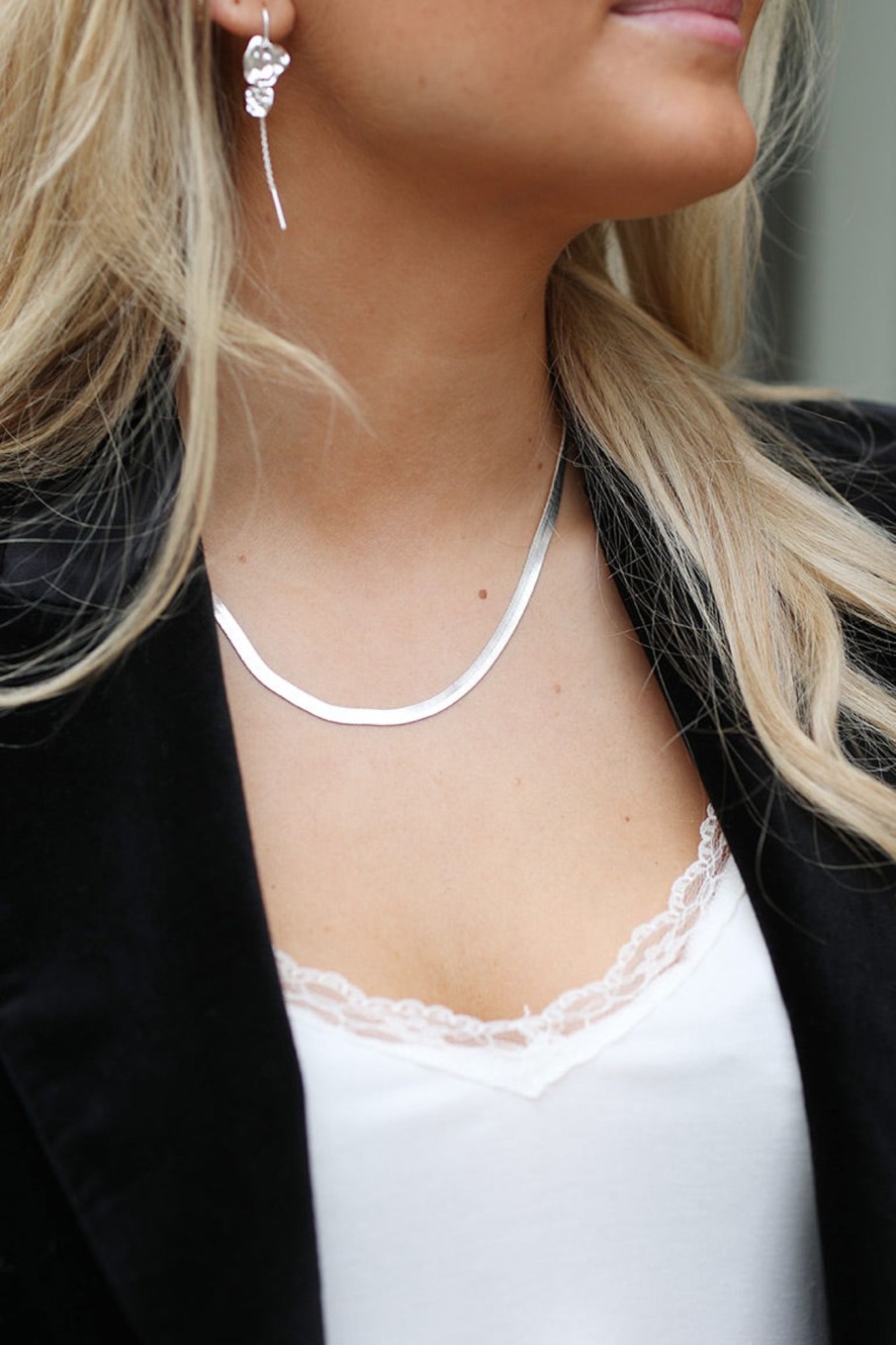 Tilbehor Enamel Copenhagen | Carla Necklace Silver