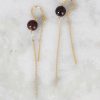 Tilbehor Enamel Copenhagen | Aga Earring Brown