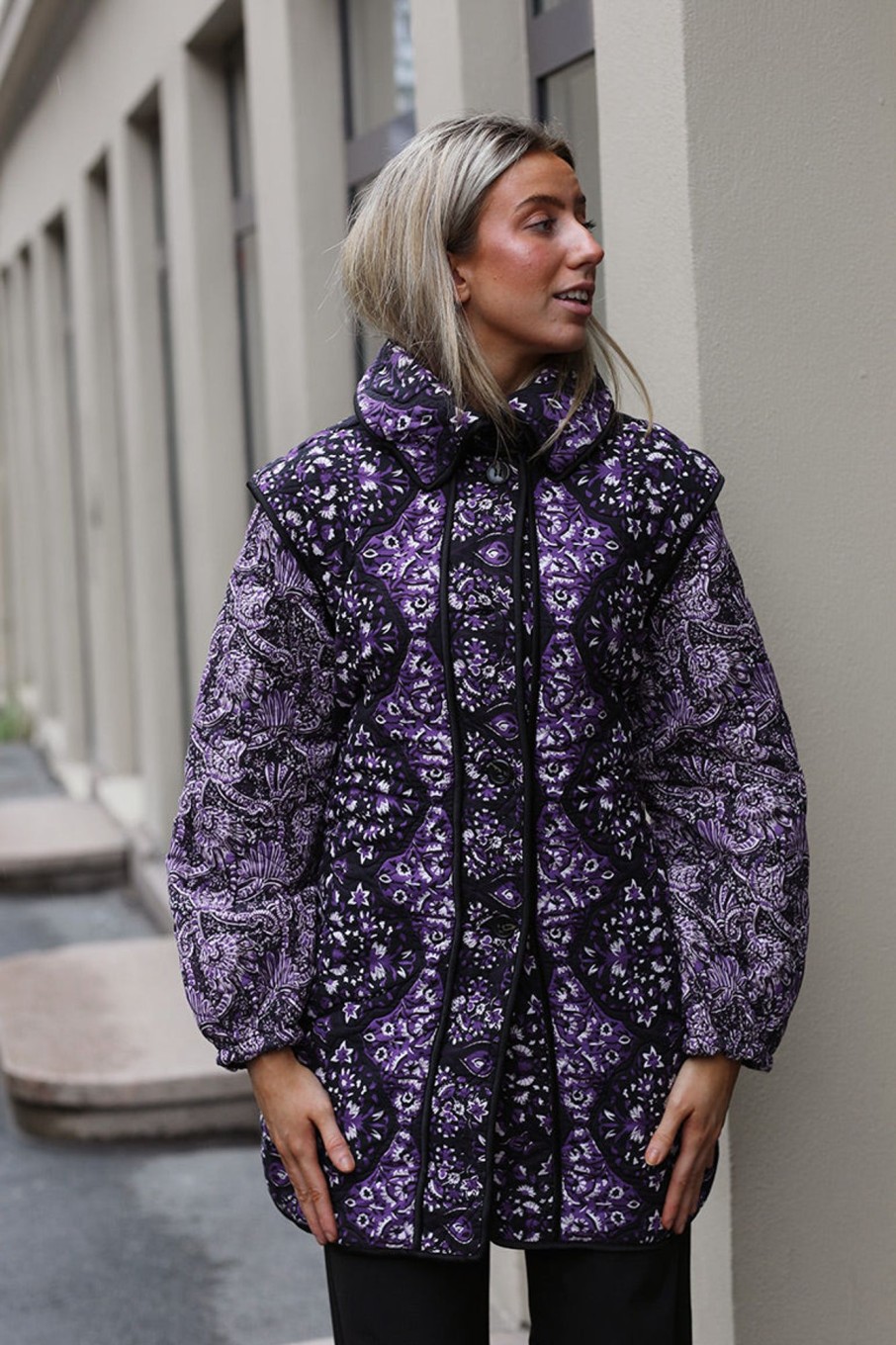 Klaer Pia Tjelta | Elouise Midi Jacket Lilac