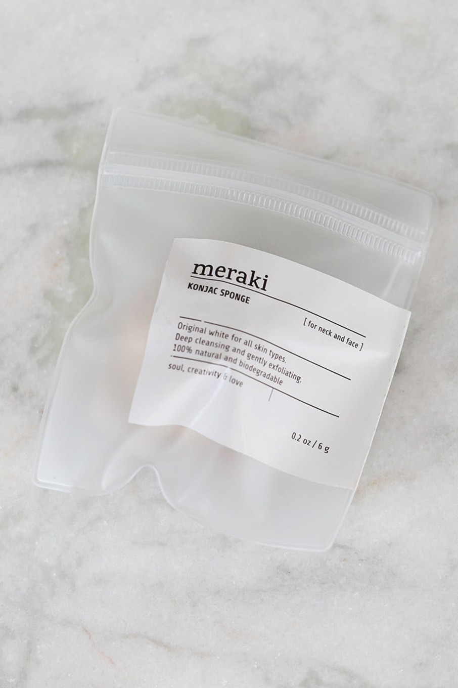 Tilbehor Meraki | Konjac Sponge