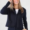 Klaer Ella u0026 il | Ulla Merino Jacket Navy