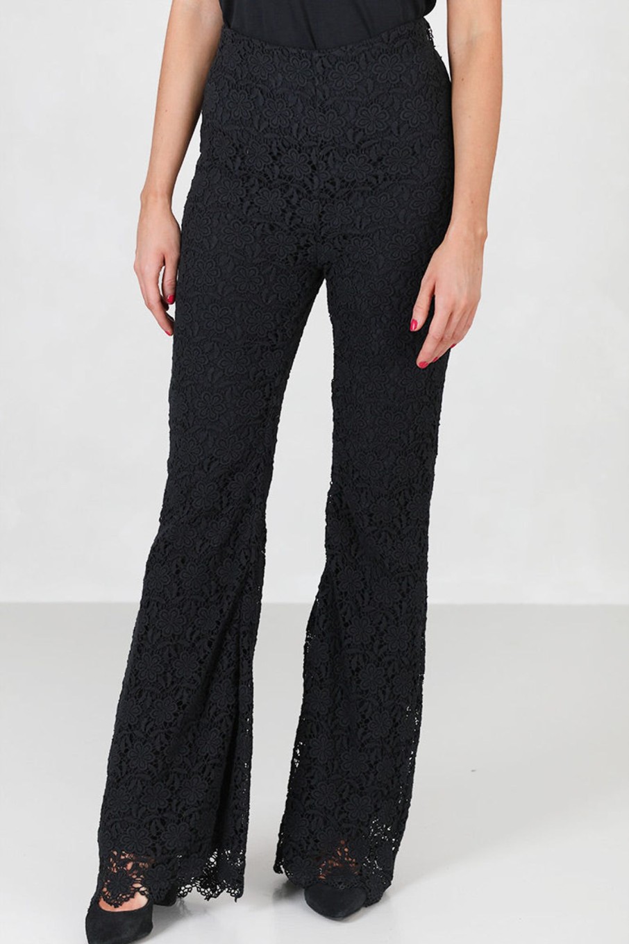 Klaer ByTiMo | Crochet Pants Black