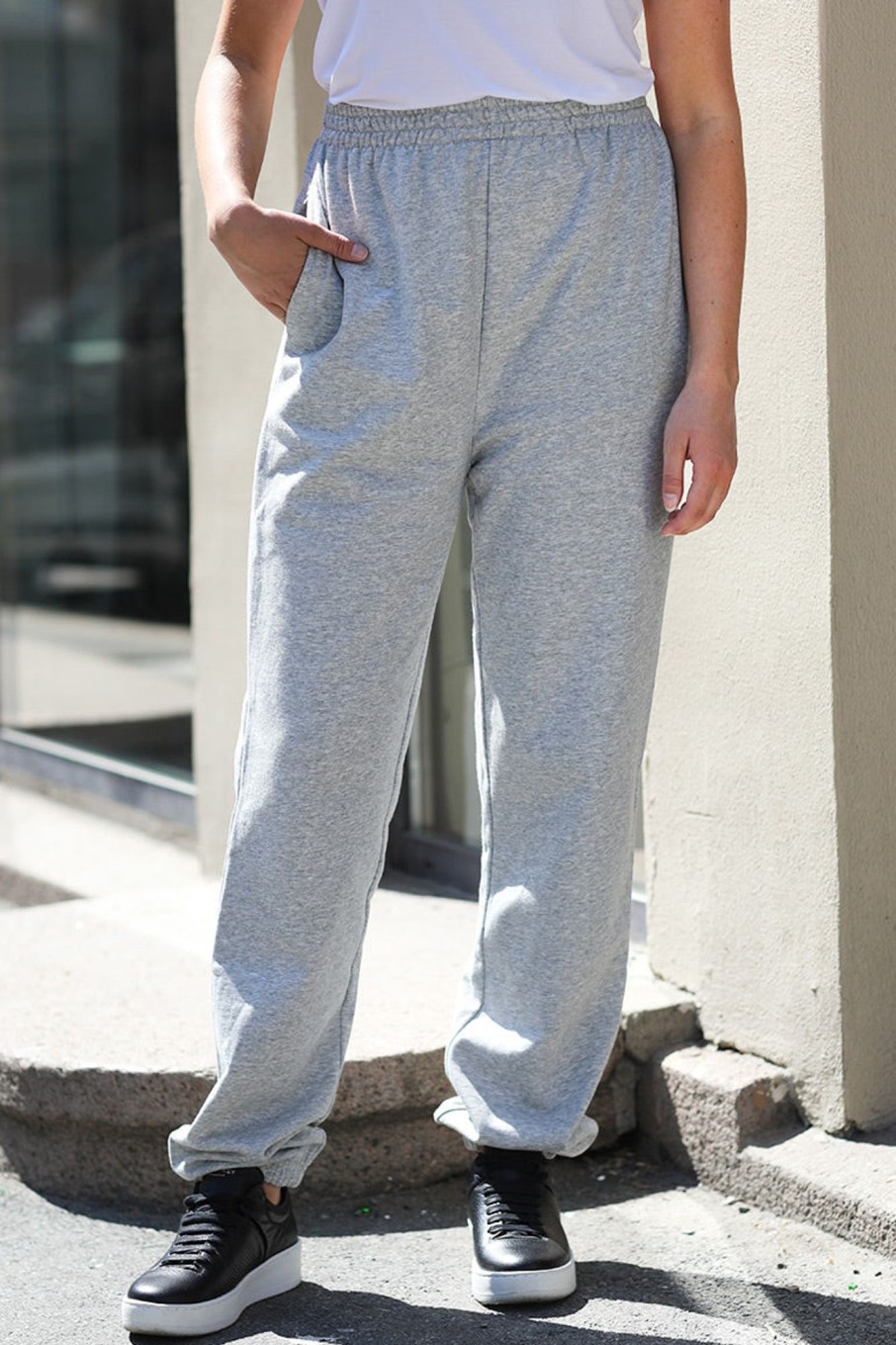 Klaer Gai + Lisva | Paula Sweat Pant Grey Melange