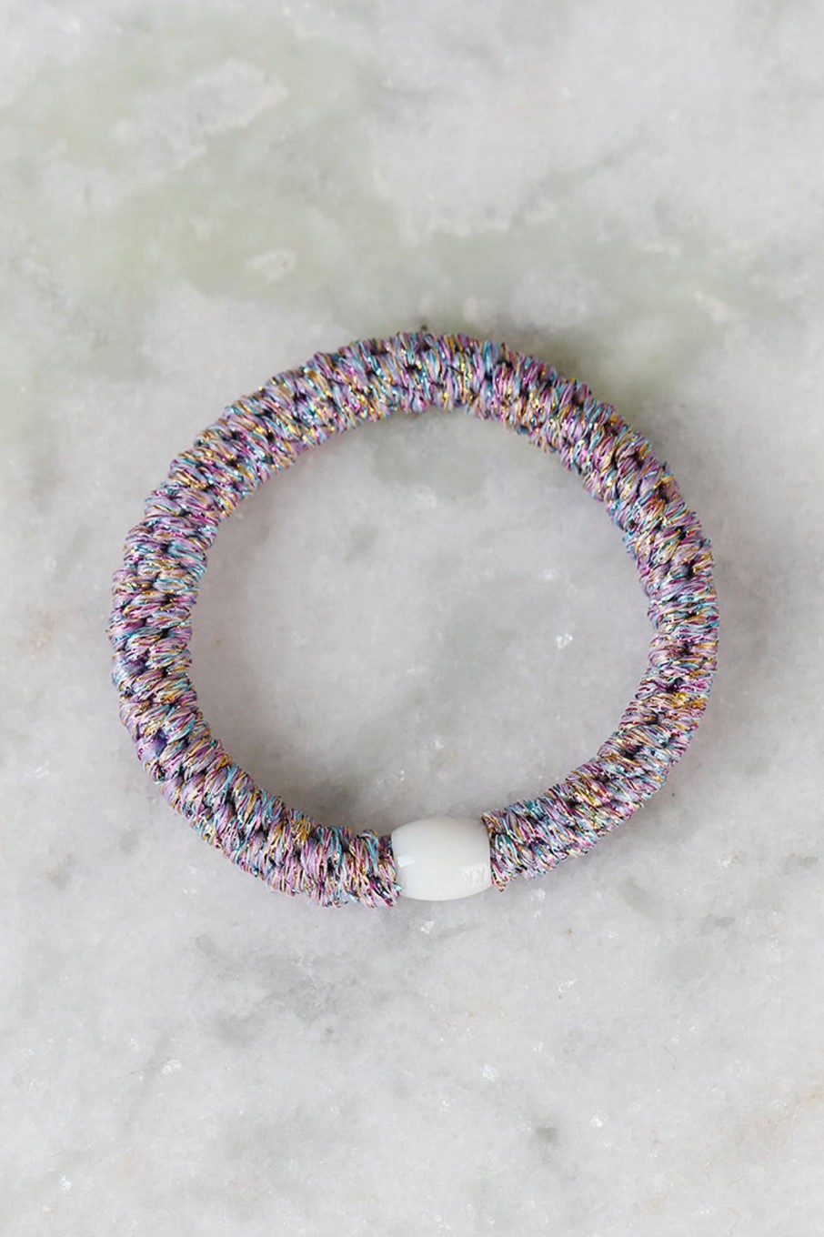 Tilbehor Bondep | Kknekki Hair Tie Light Multi Glitter